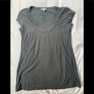 James perse size 2 grey tshirt